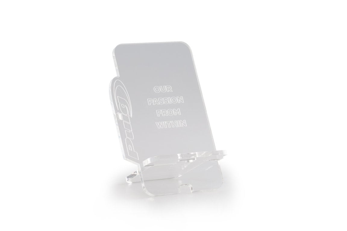 soporte sobremesa para movil en metacrilato merchandising