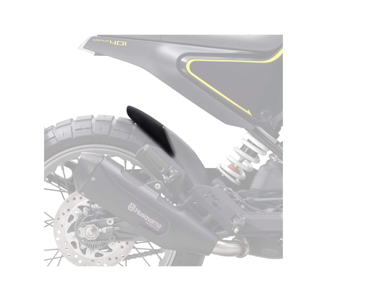 Extension De Garde-boue Avant Et Arrière Pour Moto Compatible Avec Les Modeles 900 Tiger 900 Gt Pro~p152567949