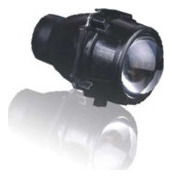 foco o faro con optica y lampara homologada h3 55w 12v luz corta moto
