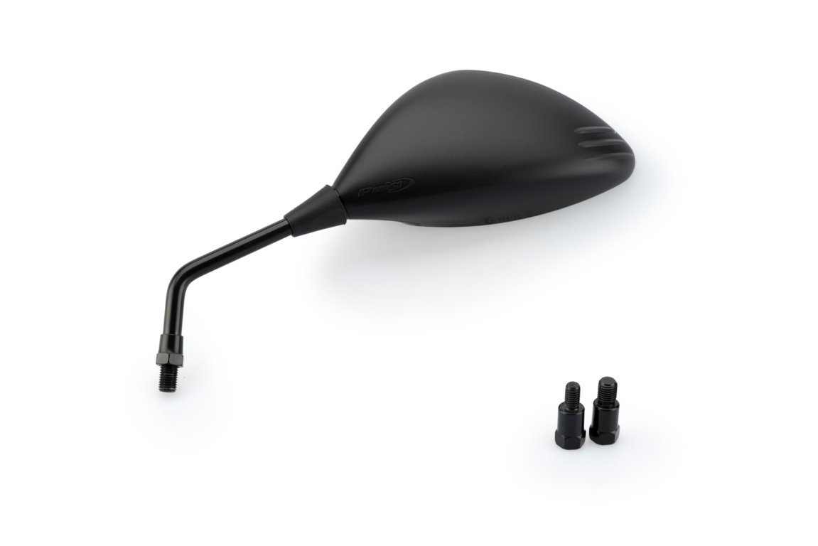 Rétroviseur Aileron Puig Pour Yamaha T-MAX – Design Aérodynamique, Aluminium Noir