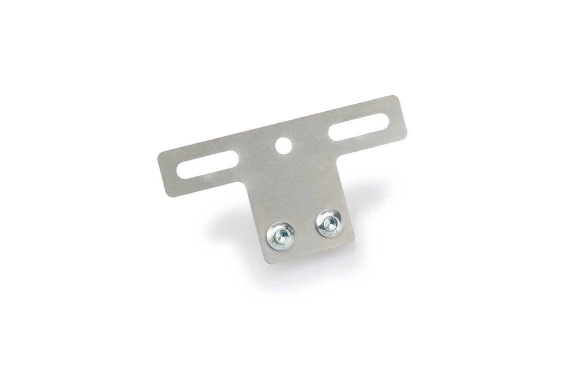 soporte desplazador de catadióptrico para portamatrículas de acero inoxidable