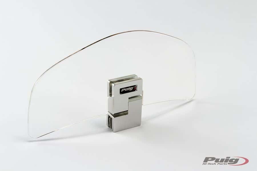 deflector de aire universal para cúpula de moto 300 mm