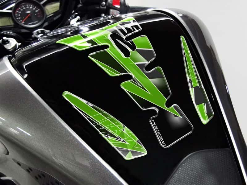 その他 N 27958-TANK PROTECTIVE ADHESIVE STICKER NINJA LOGO compatible