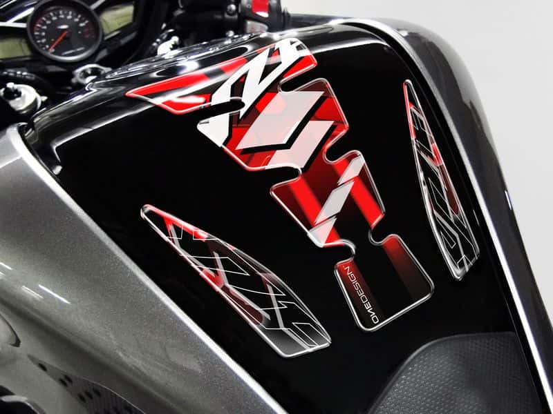 protector deposito adhesivo pegatina logo yamaha