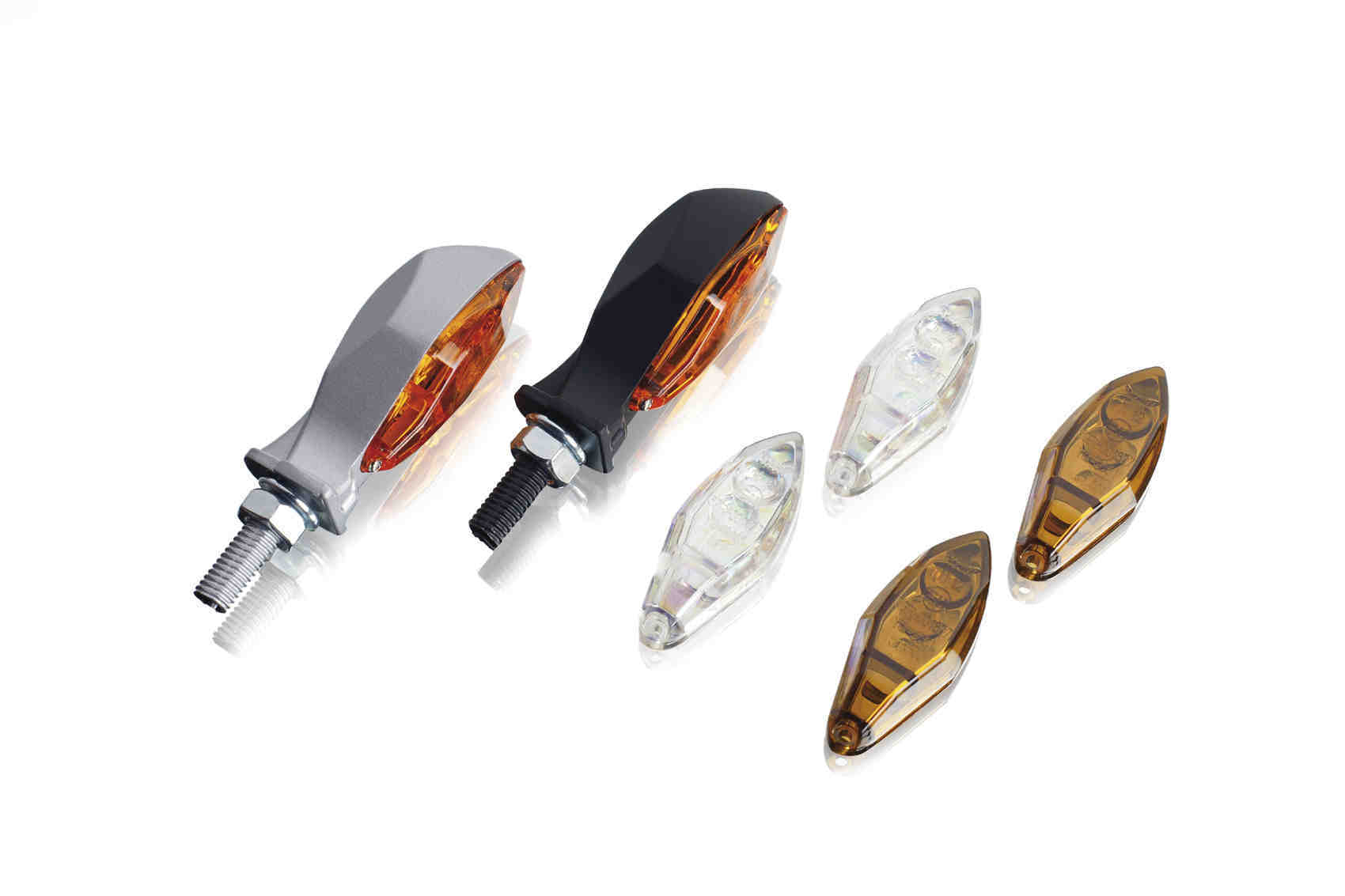 【★超目玉】 47053-compatible with SUZUKI VSTROM 250 UNIVERSAL BLINKERS 特撮