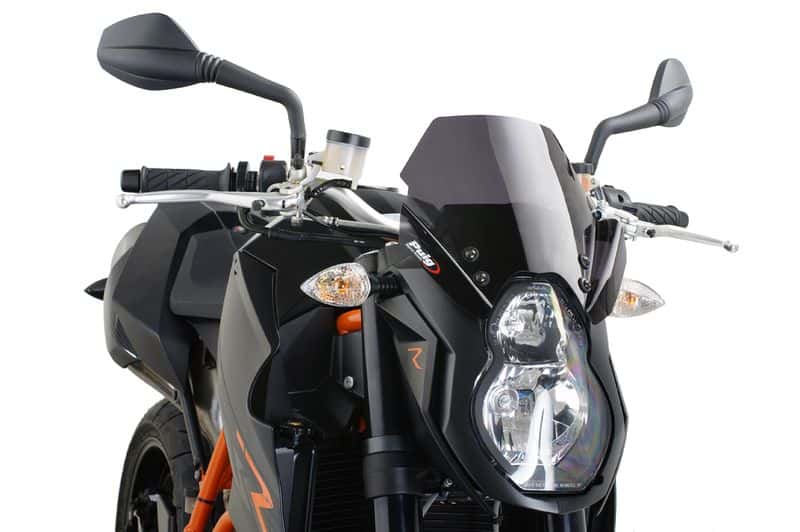 cúpula parabrisas y accesorio para viento para las manos de moto naked