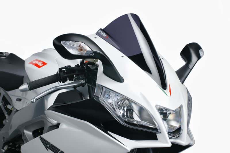 cúpula racing de doble altura para moto