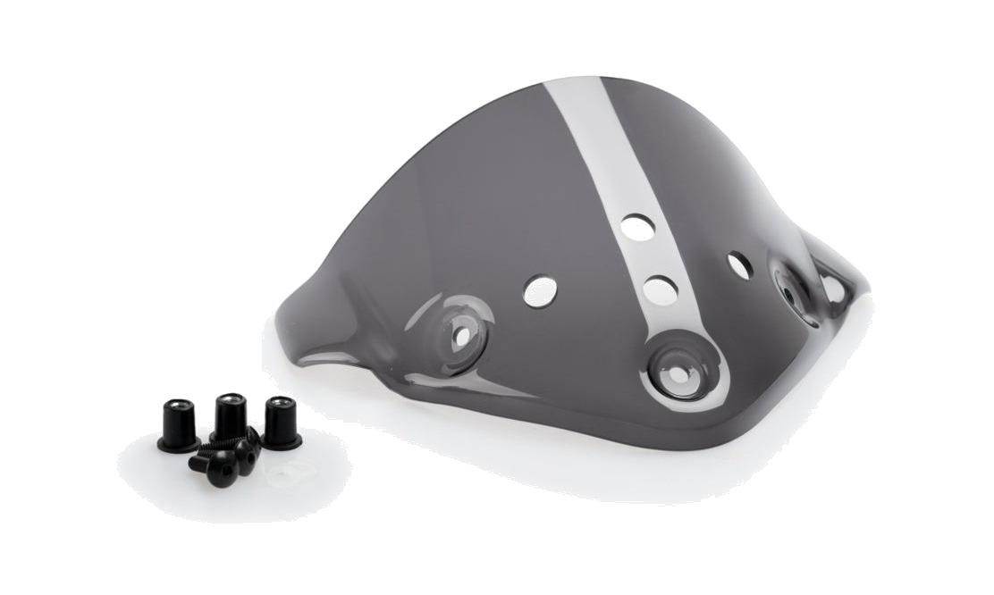 mascara careta con faro delantero cafe racer mask
