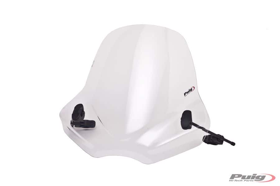 cúpula parabrisas para motocicleta con accesorio para viento y manos