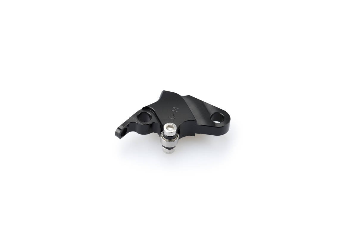 Puig Ferrure Adaptateur Levier Frein/Embrayage Aluminium CNC Noir - Compatible Large Gamme Honda