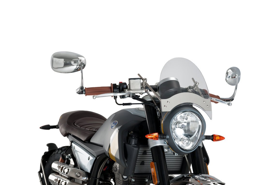 PUIG Cúpula parabrisas y paramanos para moto custom - Modelo Roadster de PUIG - Imagen 12 de 17