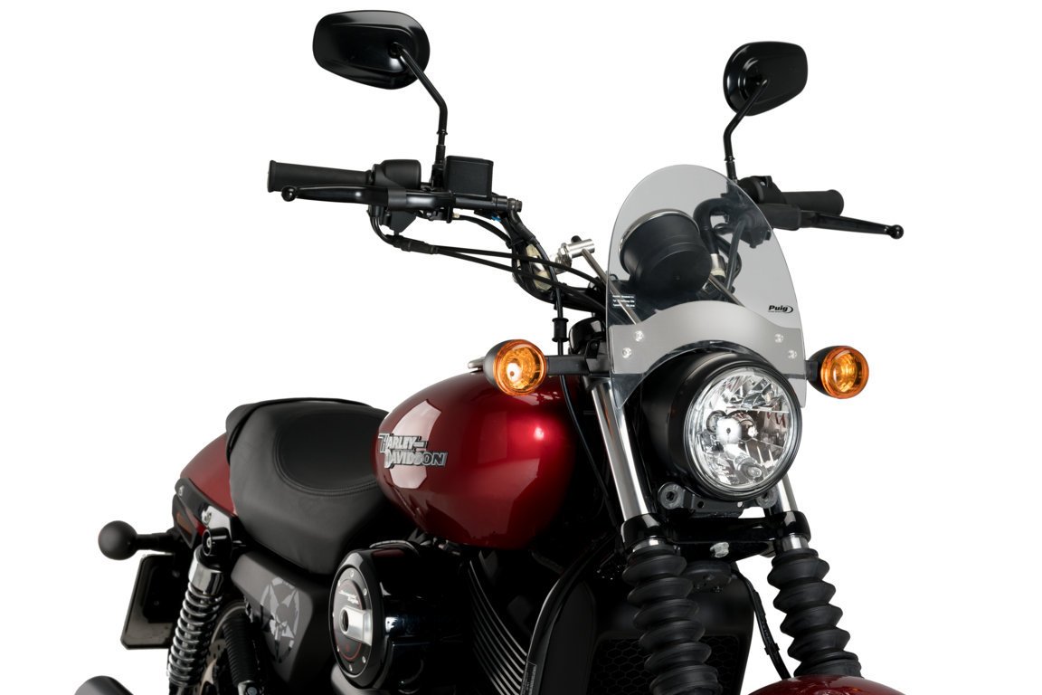 PUIG Cúpula parabrisas y paramanos para moto custom - Modelo Roadster de PUIG - Imagen 13 de 17