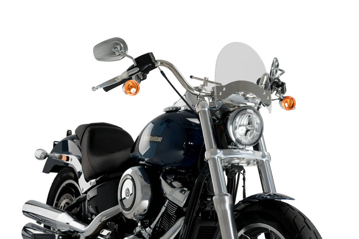 PUIG Cúpula parabrisas y paramanos para moto custom - Modelo Roadster de PUIG - Imagen 14 de 17