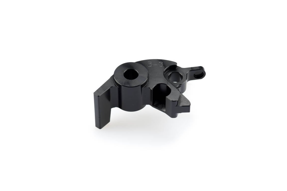 herraje para maneta aluminio cnc