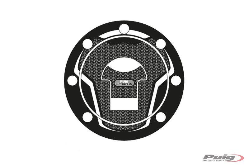 protector adhesivo para tapón de gasolina radical