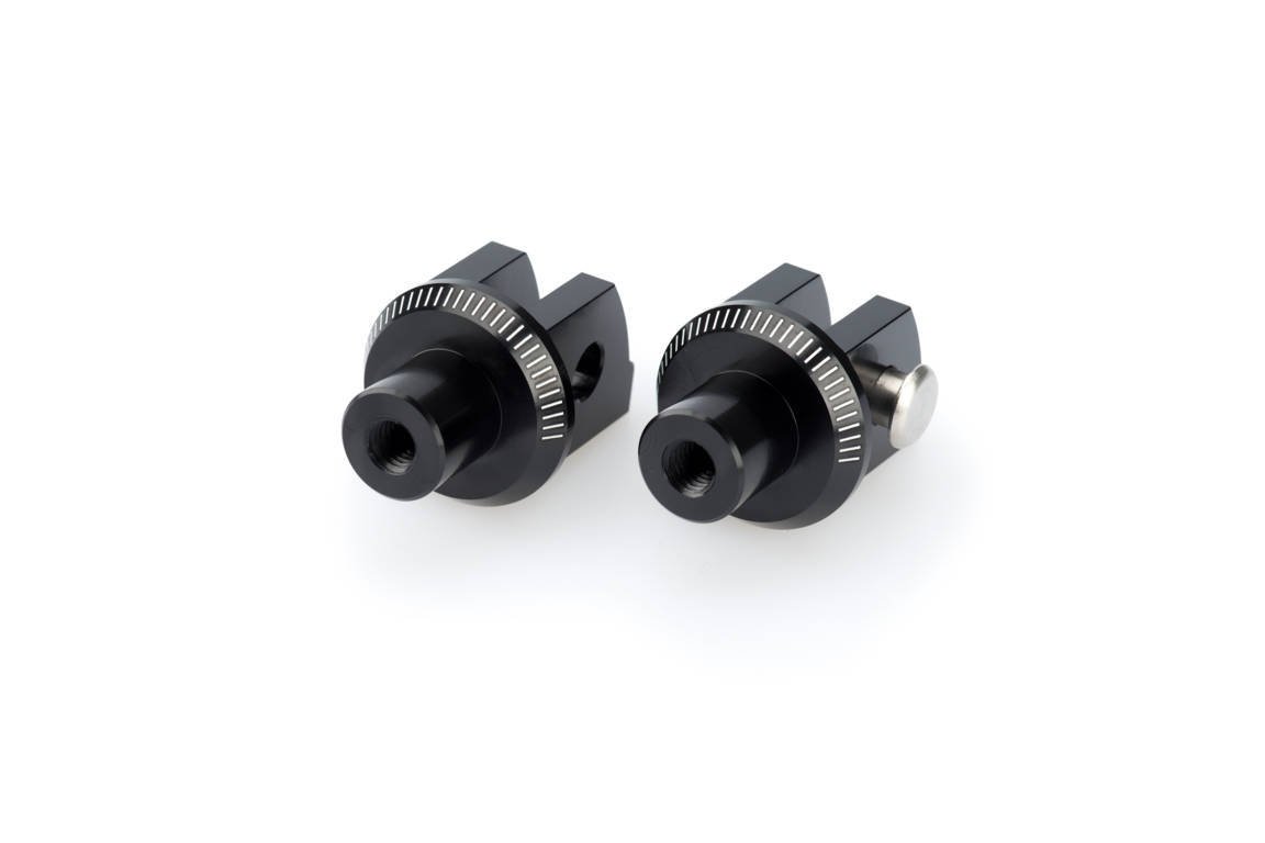 herrajes adaptadores estriberas delanteras para moto