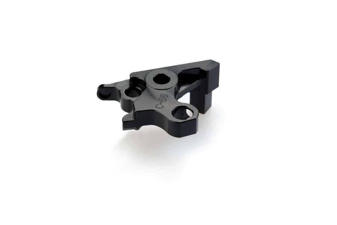 herraje para maneta aluminio cnc