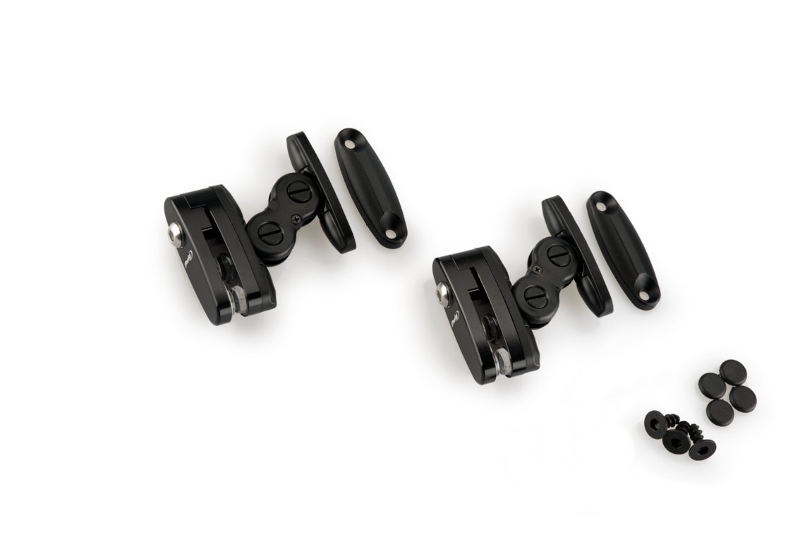 recambio clip-on para viseras de moto, mecanismo regulable