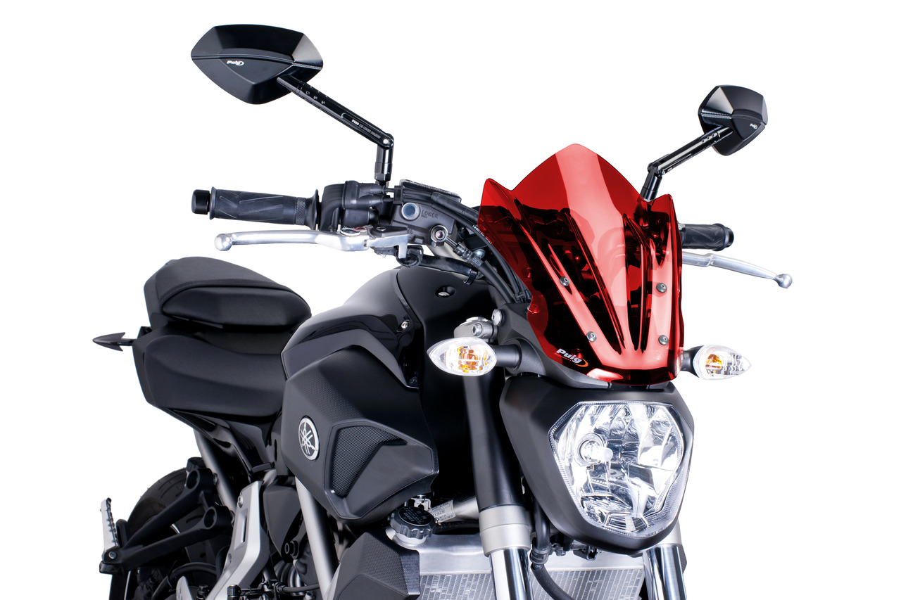 cúpula parabrisas para moto naked new generation