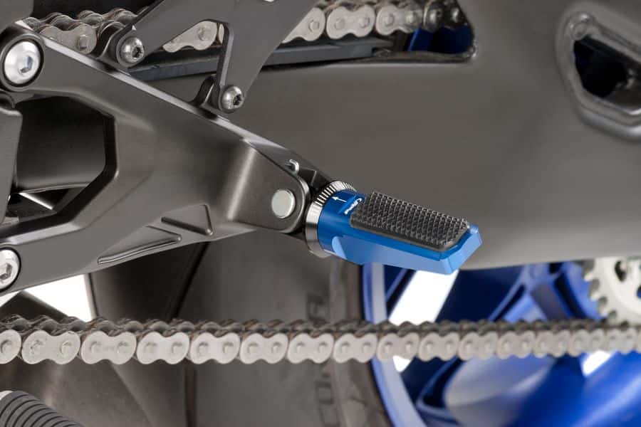 11337-Juego de Estriberas Racing+Goma Lado Der/Izq para Moto - Modelo Sport comp - Imagen 15 de 63