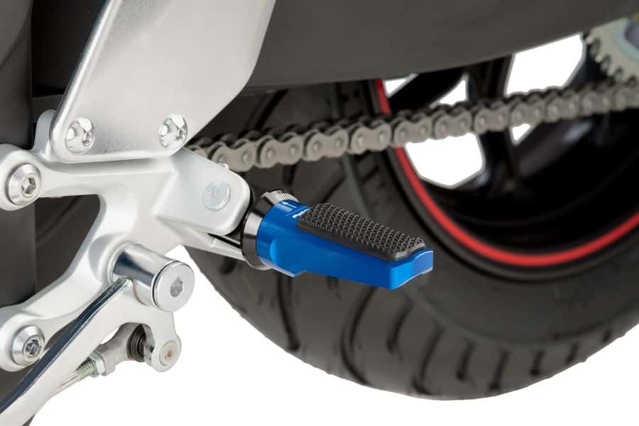 11337-Juego de Estriberas Racing+Goma Lado Der/Izq para Moto - Modelo Sport comp - Imagen 18 de 63