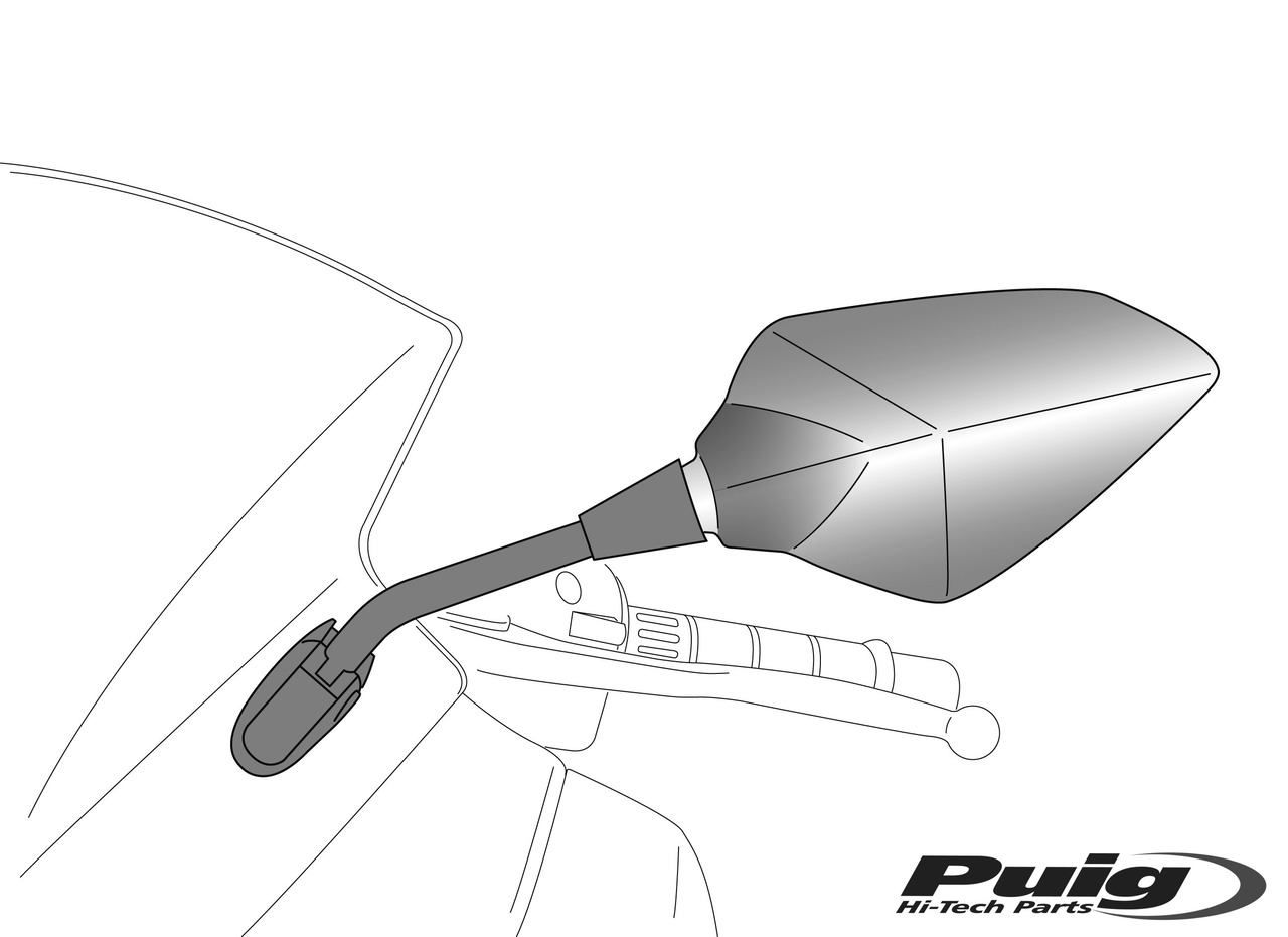 espejo retrovisor derecho rs1 homologado