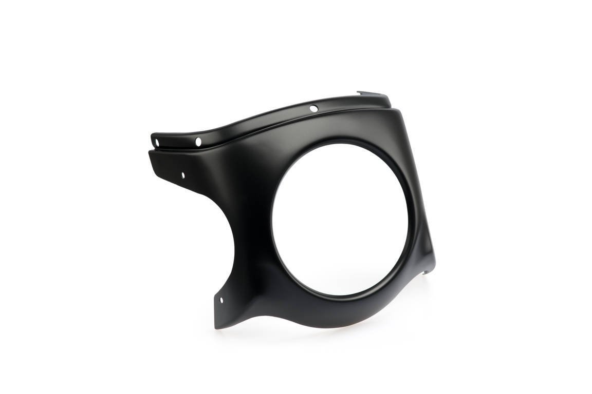carcasa semicarenado faro redondo abs 180mm