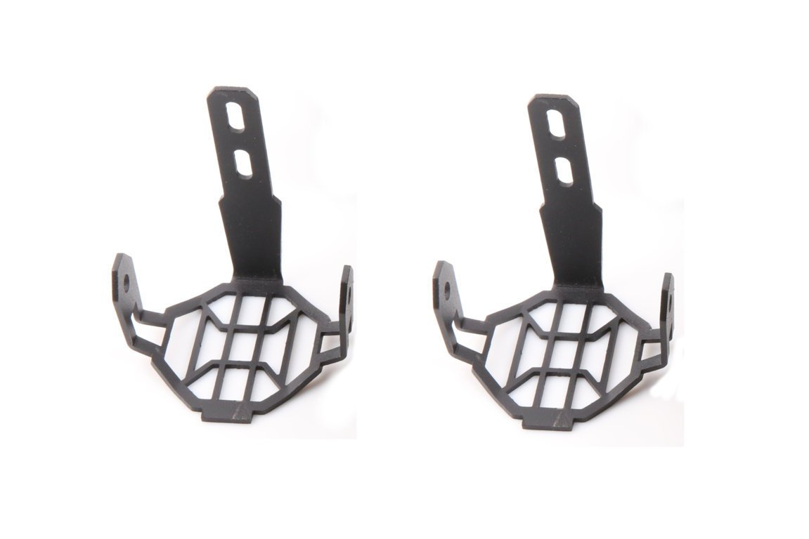 juego de rejillas de proteccion para faros auxiliares