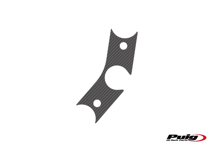 protector tija adhesivo anti rayas con llaves carbono