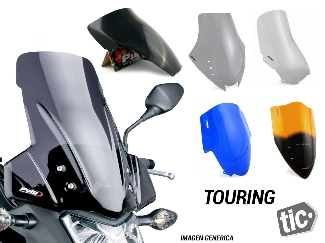 cupula parabrisas touring mas alta