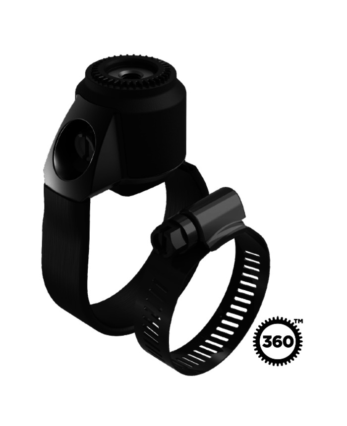 soporte de abrazadera 360 para barras y jaulas seguridad ø32-60mmø