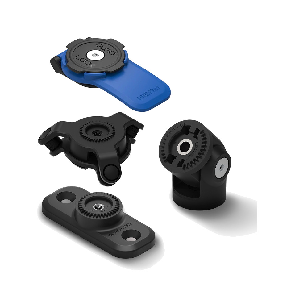 kit de montaje para scooter con amortiguador de vibraciones base/adaptor/head + vibration dampener