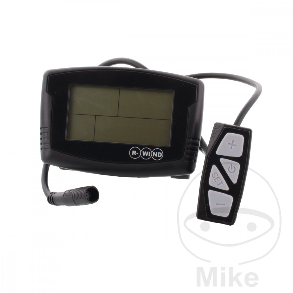 ciclomputador con control remoto lcd