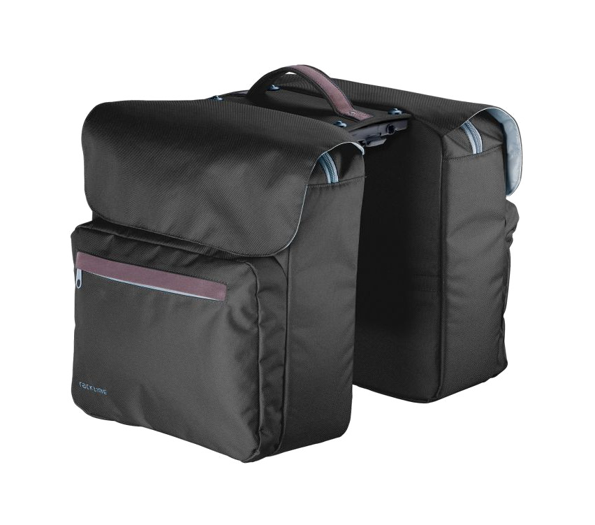 alforjas traseras para bicicleta con sistema de anclaje ture 2.0 29l snapit (36x31x13 cm)