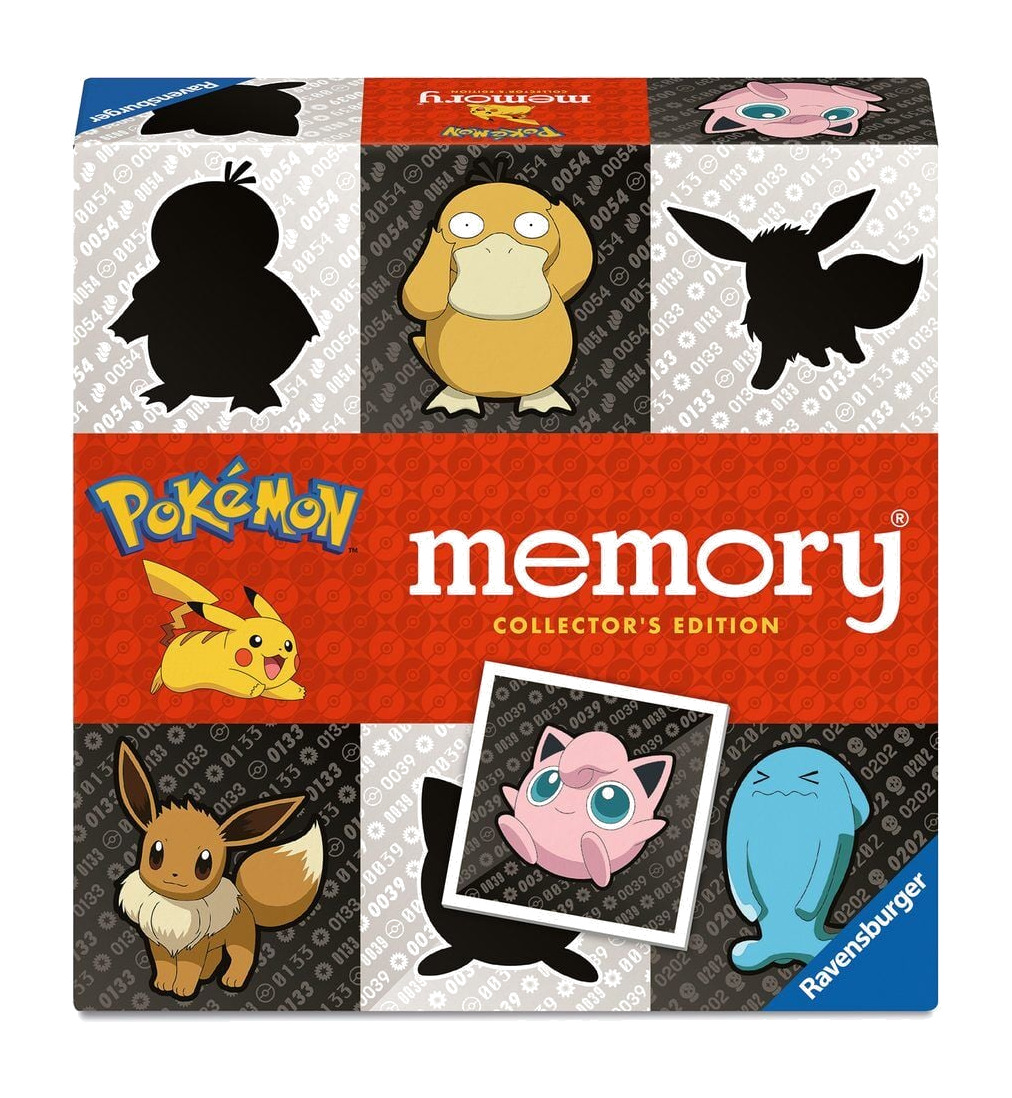 memoryspil memory pokemon 4,5x19x19 cm