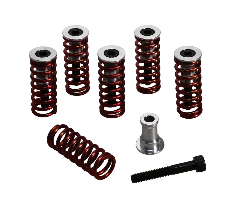 kit de muelles embrague con 6 muelles rojos core medianso