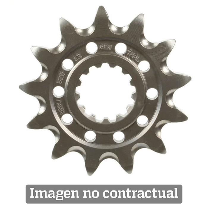 piñon ataque transmision delantero ultralight with mudgrooves 14 dientes 496u-520-14gp
