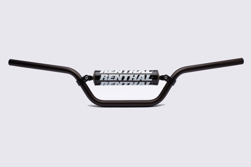 manillar renthal quad high yamaha black con pad negro 607-01-bk-04-227