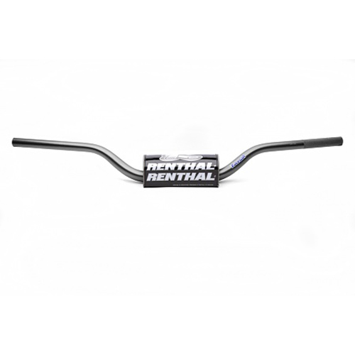 manillar trials 100 titanium with black pad 673-01-tt