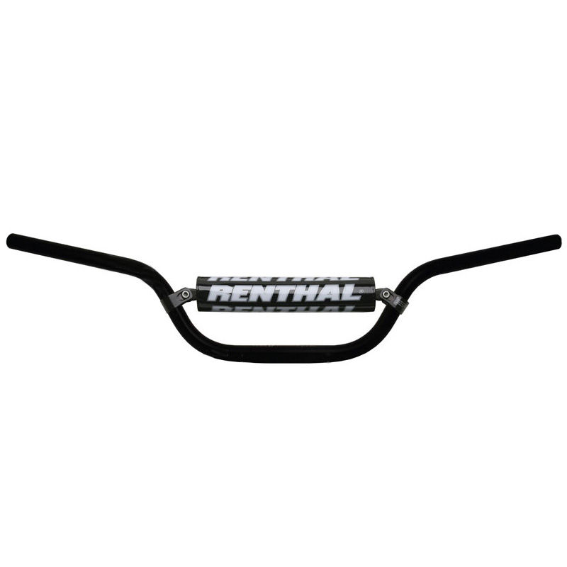 manillar pitbike 50cc black with black pad 797-01-bk-08-219