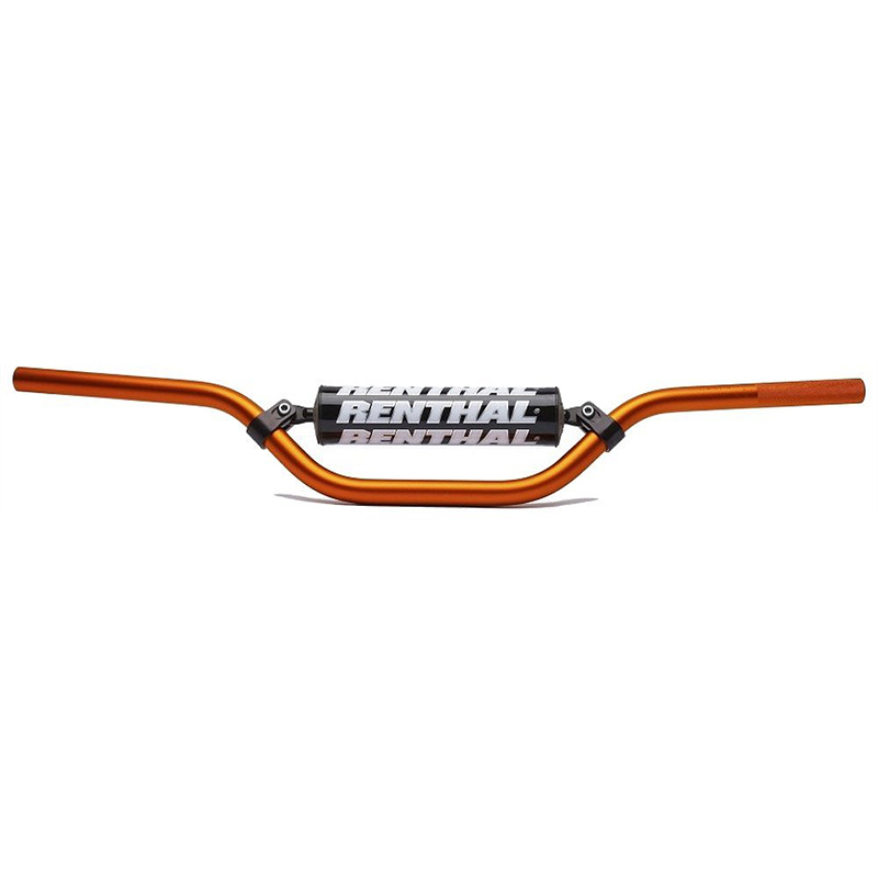 manillar motocross sx65 orange with black pad 823-01-or-03-219