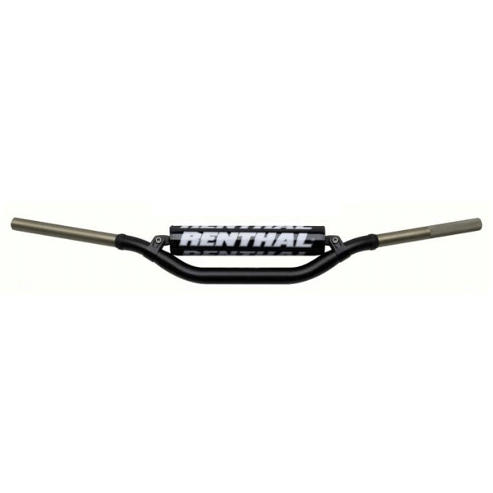 manillar twinwall carmichael minicross black with black pad 923-01-bk-11-219