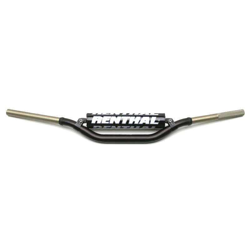 manillar twinwall carmichael high black with black pad 997-01-bk-02-185