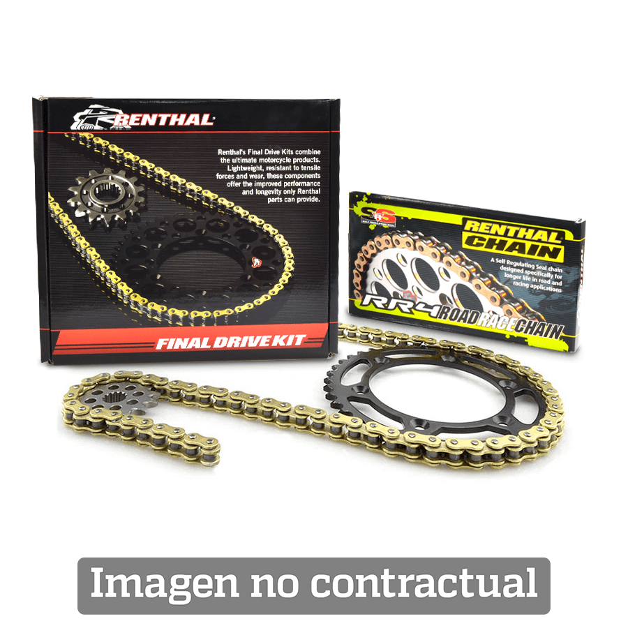 kit transmision cadena aluminio  520r1 (13-48-114)