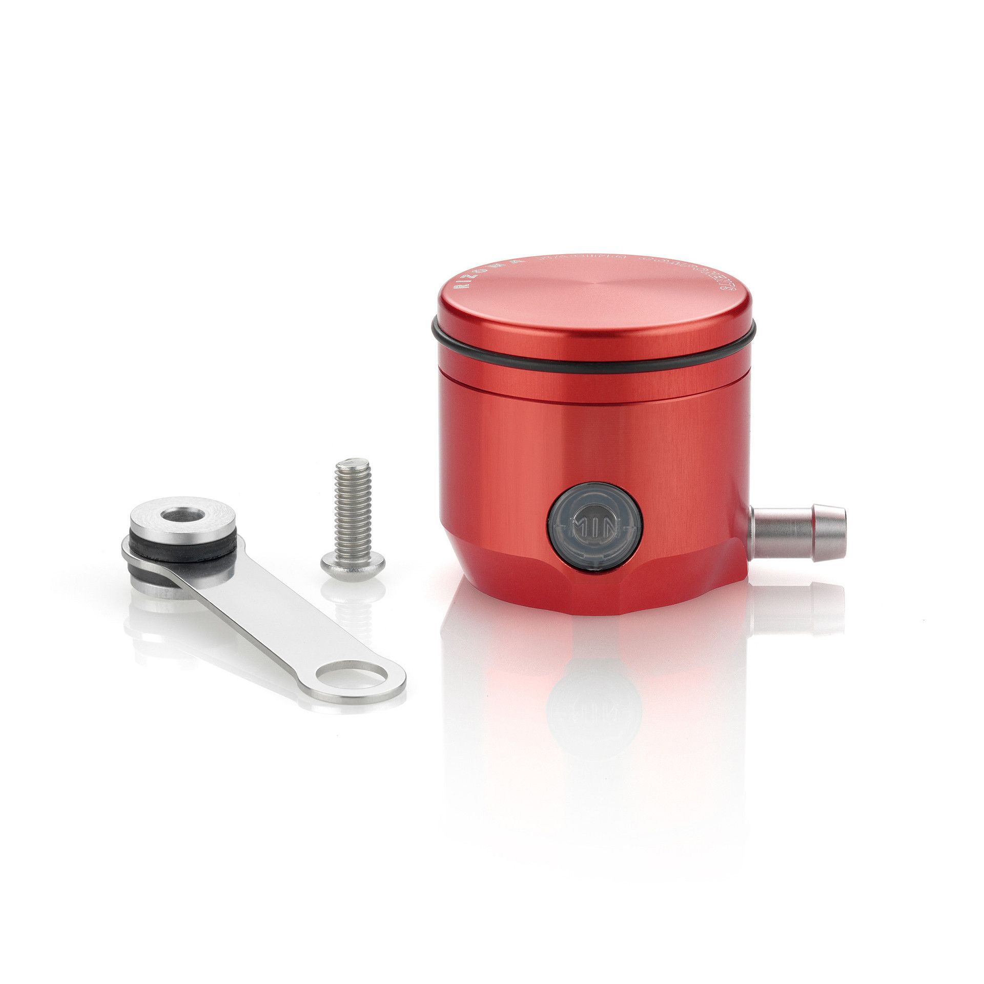 36449-Rizoma Front Brake Fluid Tank, Simple and Safe Design for