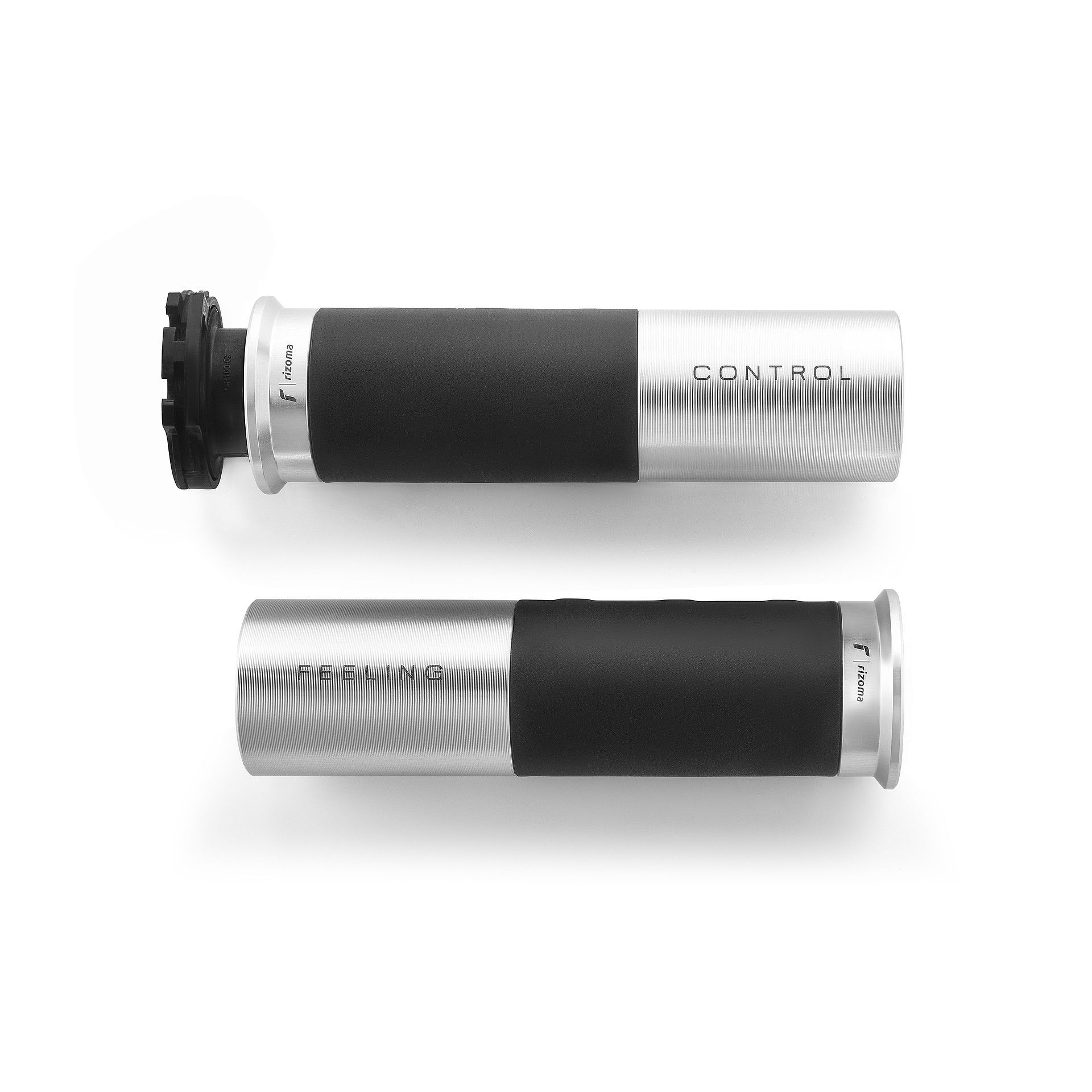 puños de aluminio con goma ergonómica antideslizante icon 22 mm
