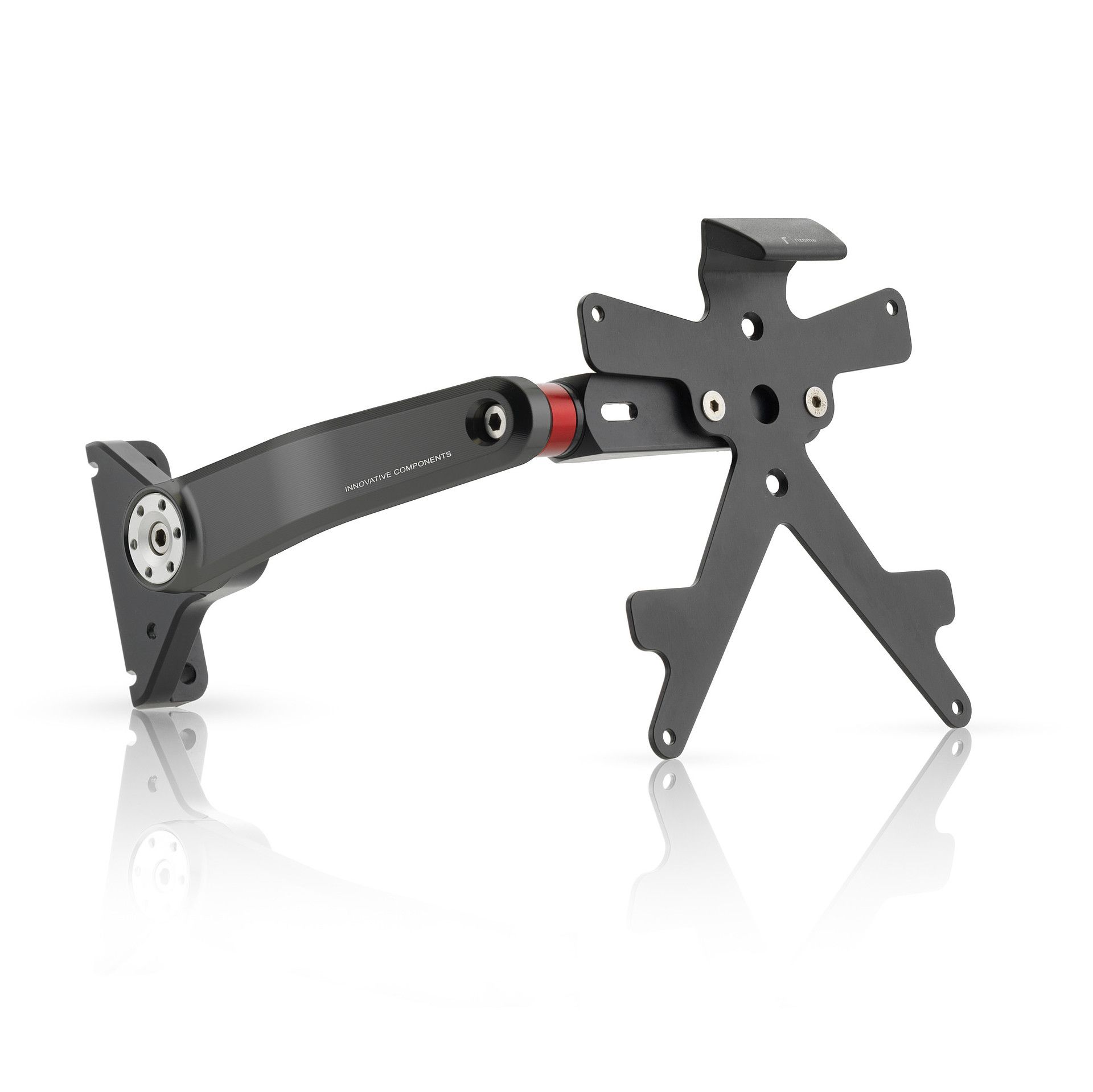 soporte matricula portamatriculas side arm