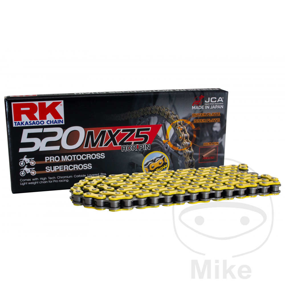 RK Open motorketting met clipsluiting zonder houder 520MXZ5/114 - Picture 1 of 1