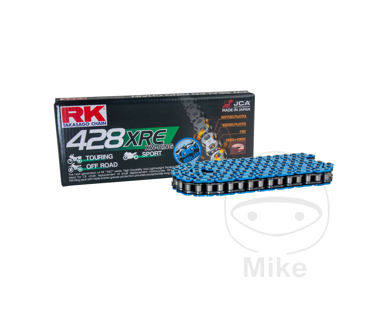 cadena abierta con enganche xw-ring 428xre clip