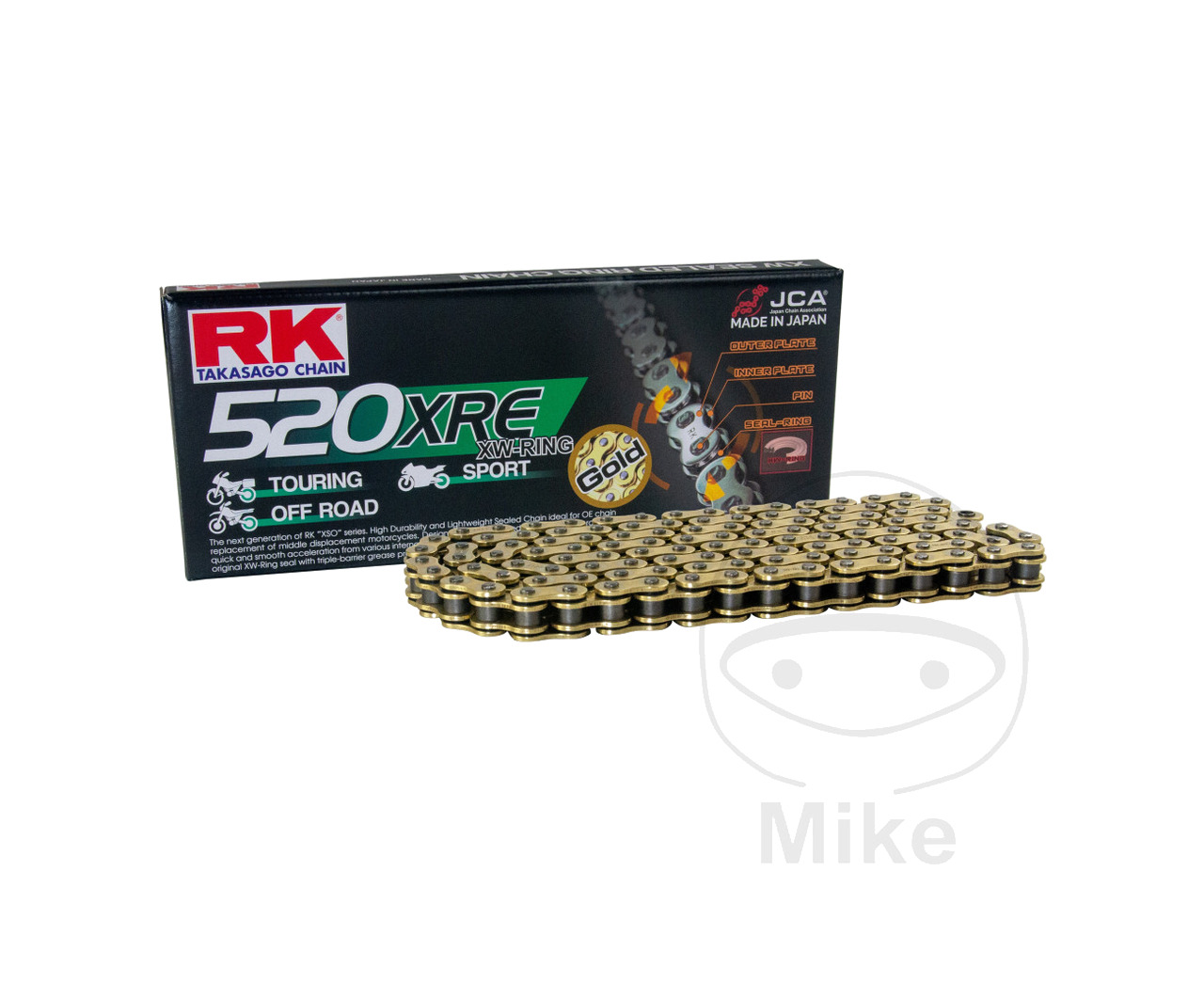 cadena abierta con enganche remache xw-ring gb520xre